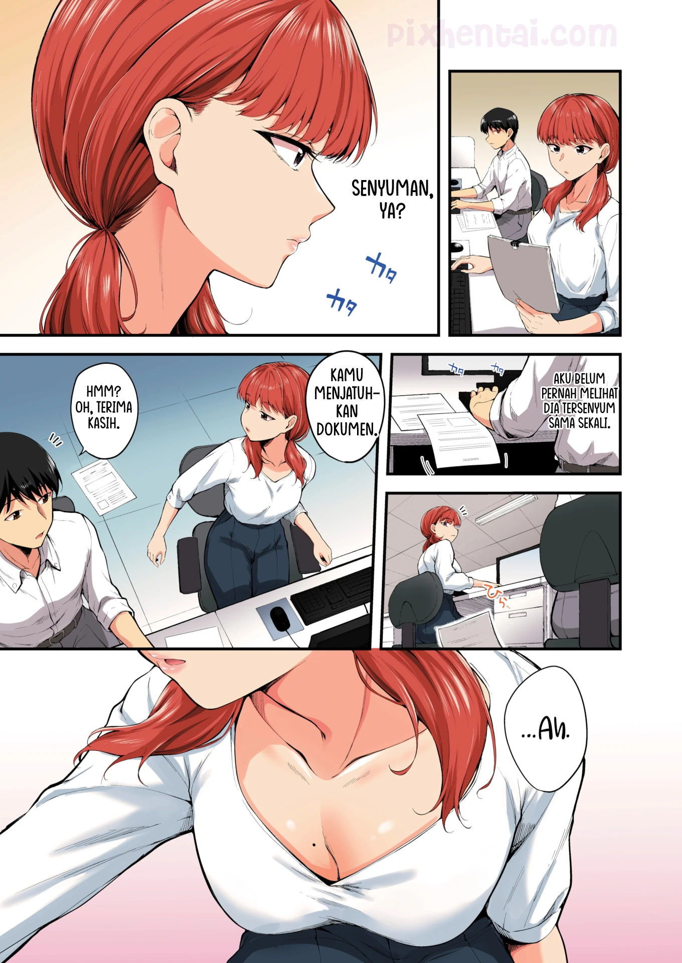 Komik hentai xxx manga sex bokep The Super Cute Side Of The Ultra-Capable Junior Employee 3